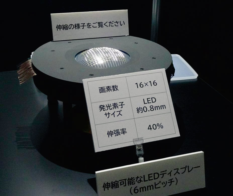 NHK技研がディスプレーの未来技術、超フレキシブルや視域広い裸眼3D