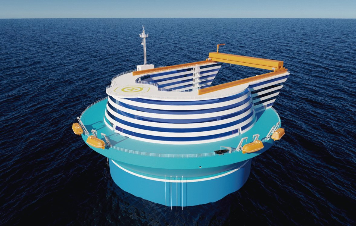 地震や事故に強い浮体式原発、原子力船も加わり利活用に機運 | 日経