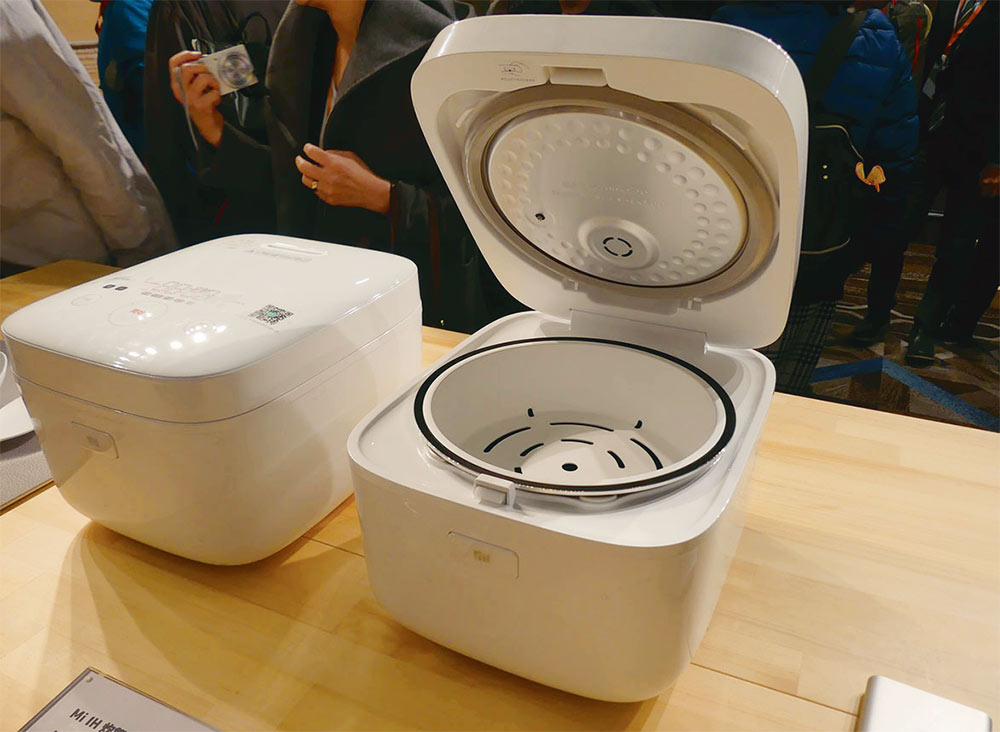 図2　シャオミのIoT炊飯器