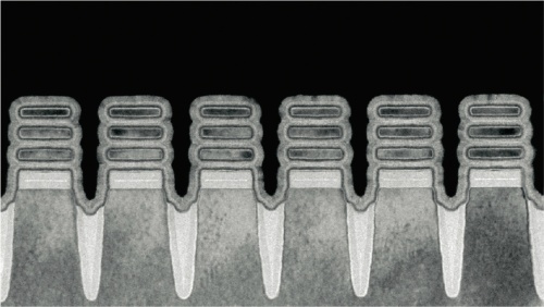 図8 IBMが発表した2nm GAAナノシートの断面