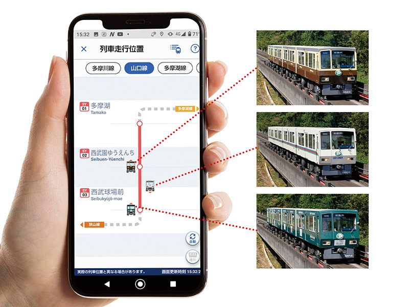 西武鉄道山口線、列車位置示すビーコン送信になぜか車内で環境