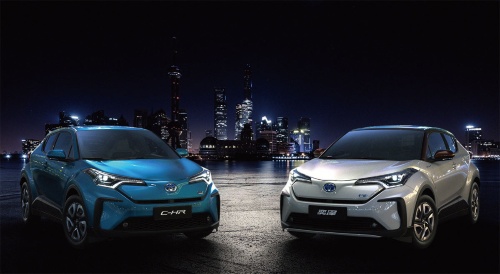 図1 トヨタが2020年に中国市場で発売予定のEV