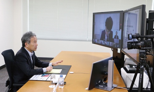 図1 DMG森精機取締役社長の森雅彦氏