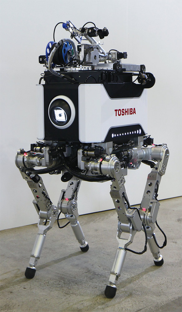 実用化されていた国産4脚ロボット 福島第一原発で東芝が見た現実 日経クロステック Xtech