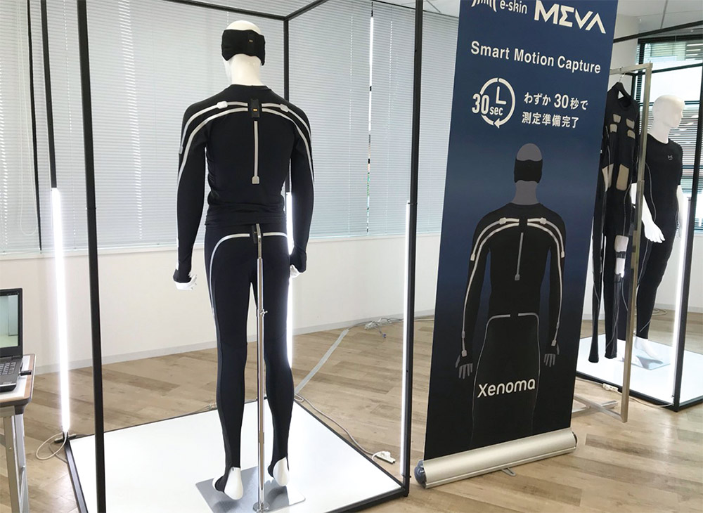 図1　モーションキャプチャースーツ「e-skin MEVA」