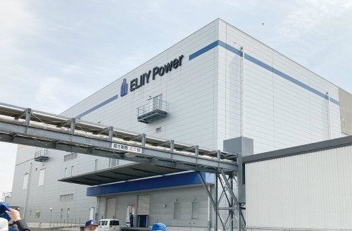 図1　川崎市にあるエリーパワーの大型リチウムイオン2次電池製造工場