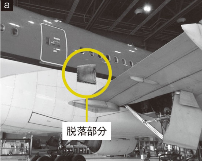 航空機のパネルが走行中の車両に衝突 取付金具が疲労破壊して飛行中に脱落 日経クロステック Xtech 航空機のパネルが走行中の車両に衝突 取付金具が疲労破壊して飛行中に脱落 日経クロステック Xtech