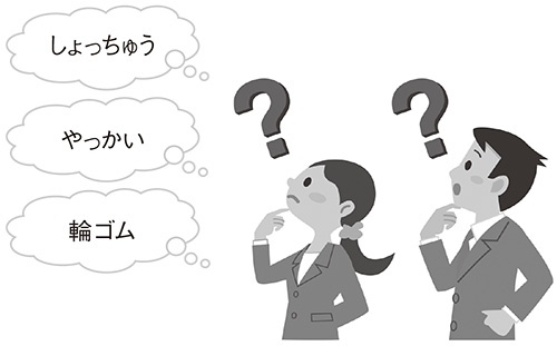 図1 日本語で会話できる中国人が知らない日本語は多数ある