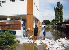 図2　2011年タイ洪水の様子