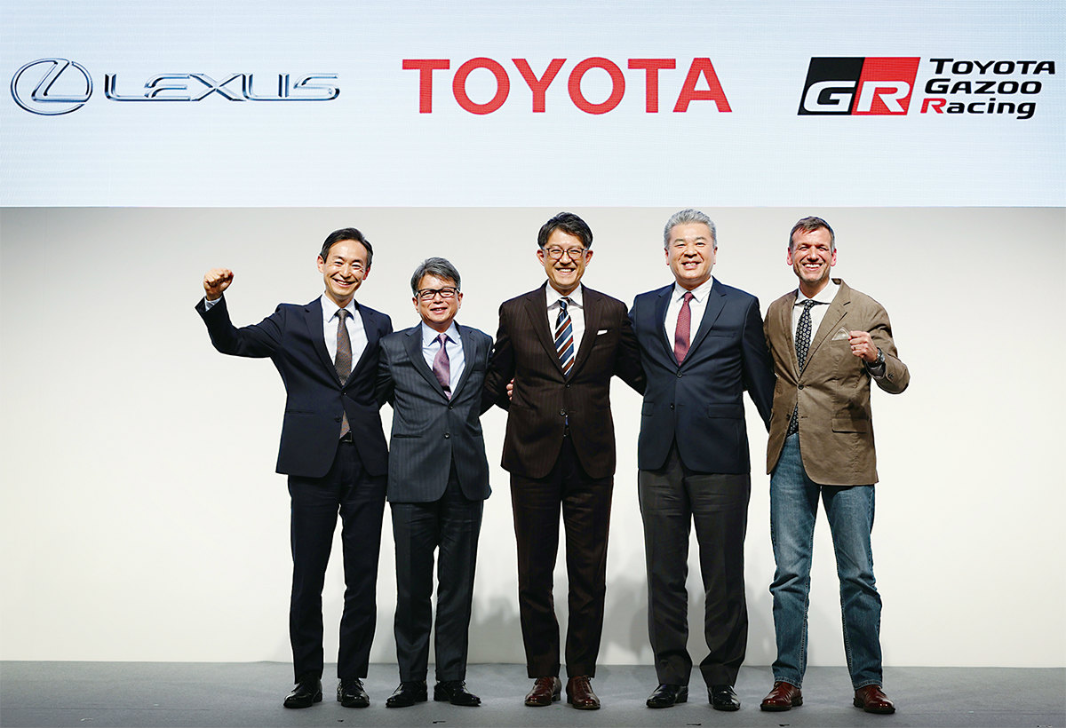 図1　トヨタ自動車の新体制（執行役員体制）