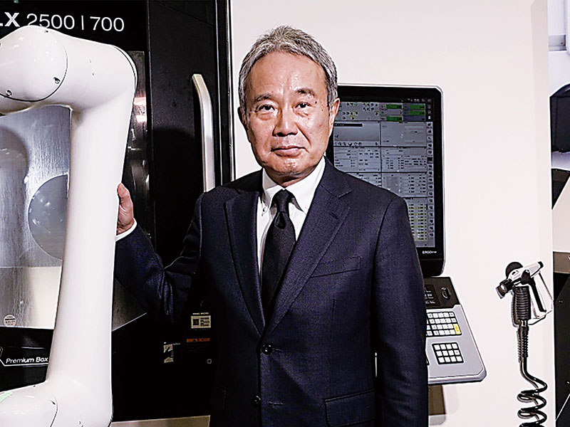 DMG森精機社長「売上高8000億円達成は問題ない」直販を武器に