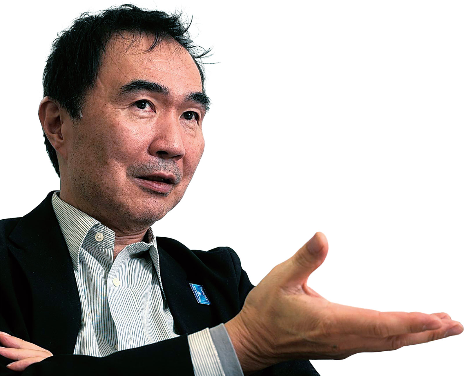 図1　理化学研究所の松岡聡氏