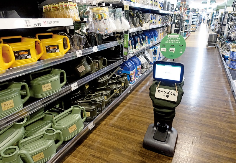 ホームセンター大手カインズが埼玉の新店にロボ導入 客を先導して売り場に案内 日経robotics 日経ロボティクス ホームセンター大手カインズが埼玉の新店にロボ導入 客を先導して売り場に案内 日経robotics 日経ロボティクス