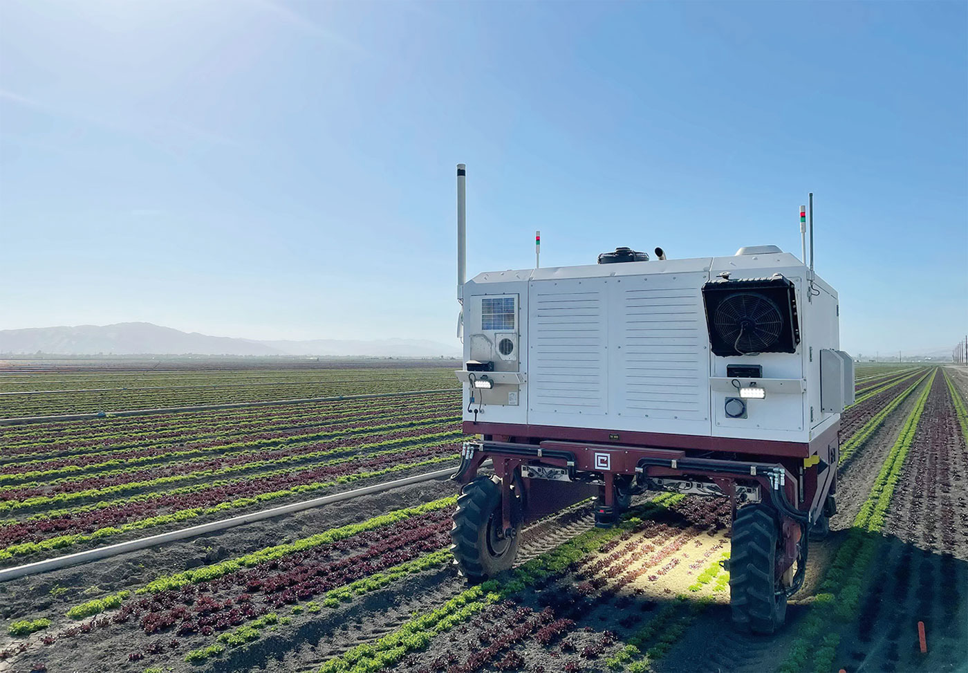 図1　Carbon Robotics社の除草ロボット