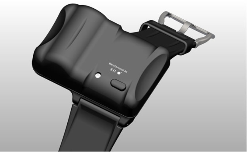 1日10時間使っても電池交換は1年後 Siiが腕時計型バイタルセンサー 日経クロステック Xtech