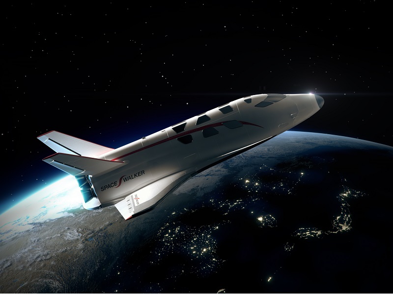 IHIやJAXAも協力、SPACE WALKERが有人宇宙飛行の開発計画を発表 | 日経