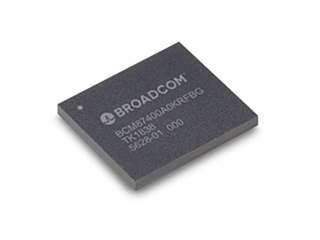 今回の新製品。Broadcomの写真