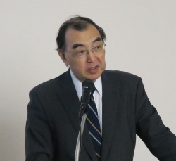 2019年2月25日に開催した記者発表会に登壇した昭和大学横浜市北部病院 消化器センター長の工藤進英氏