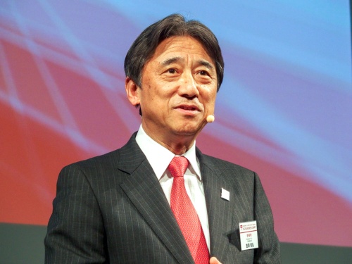 写真1●NTTドコモの吉沢和弘社長