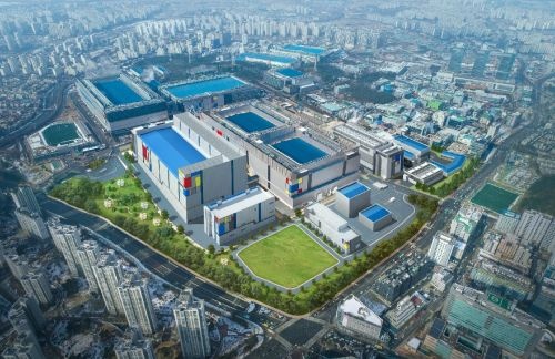 Samsung Electronicsの華城市の半導体工場