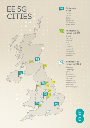 英eeとクアルコムも 英国初 うたう5g商用サービス開始へ 日経クロステック Xtech