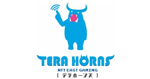 NTT東日本のeスポーツチーム「TERA HORNs」のロゴ