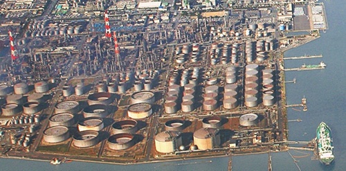 図1:JXTGエネルギー水島製油所