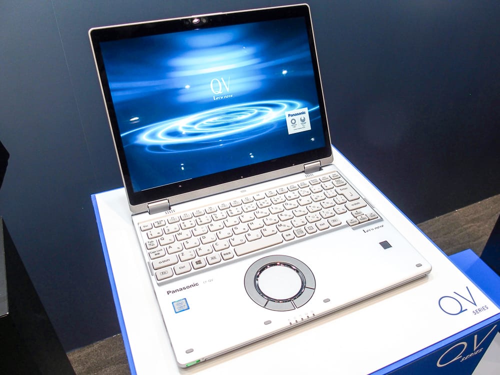 パナソニックが12型新レッツノート「QV8」など発表、「新幹線の パナソニックが12型新レッツノート「QV8」など発表、「新幹線の