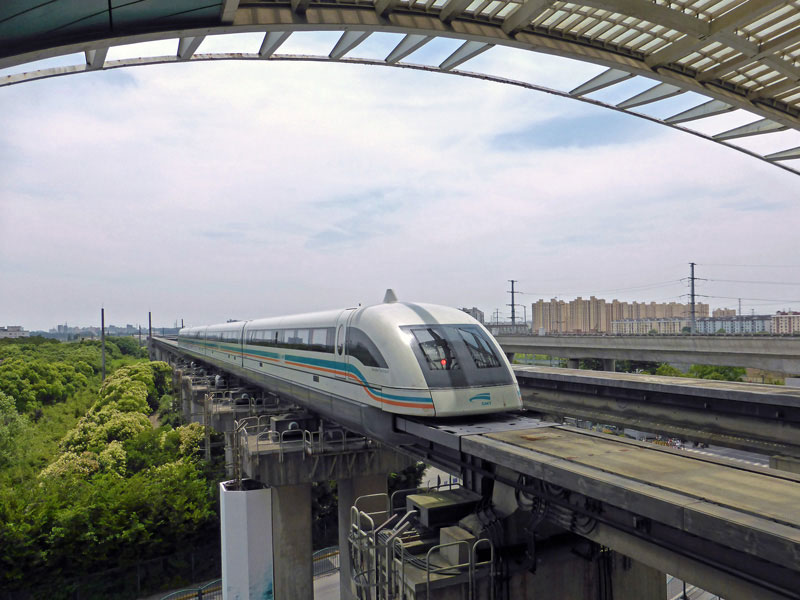 時速500kmの上海版リニアモーターカーで5G」、ZTEと中国電信が試験実施