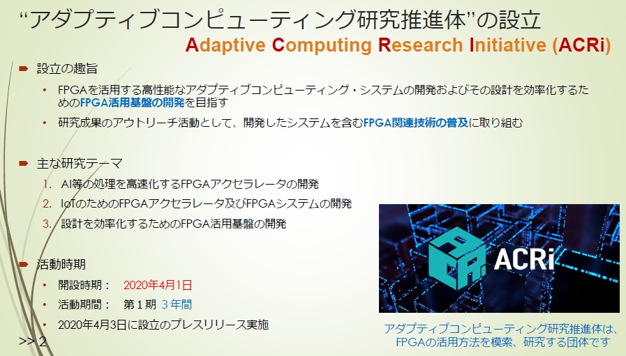 Aiやiot向けfpgaアクセラレーターを国内大学が合同研究 13の企業が支援 日経クロステック Xtech