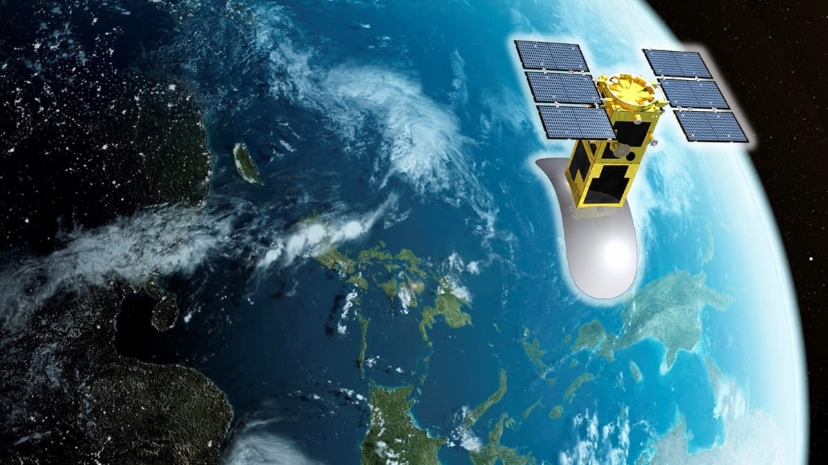 図1　NECが開発・製造する地球観測衛星「ロータスサット・ワン」