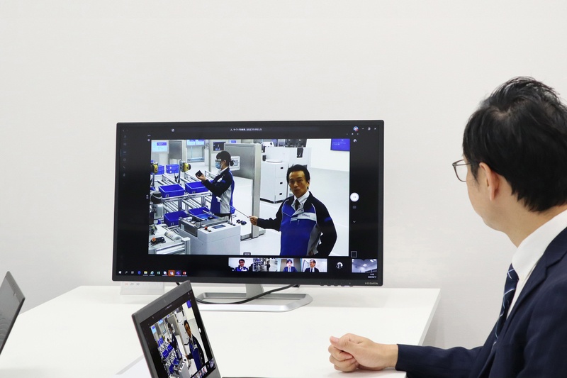 オムロン Fa技術 実証拠点3カ所でリモート対応 1度に複数拠点と中継も 日経クロステック Xtech