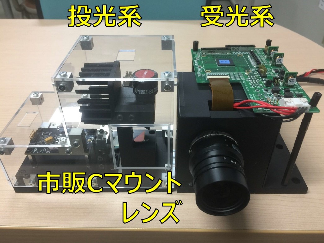 東芝が200m先を計測できるソリッドステート式LiDARを開発