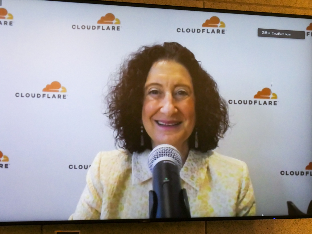 米Cloudflare APAC代表のアリザ・ノックス氏