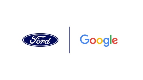 フォードとグーグルのロゴ
