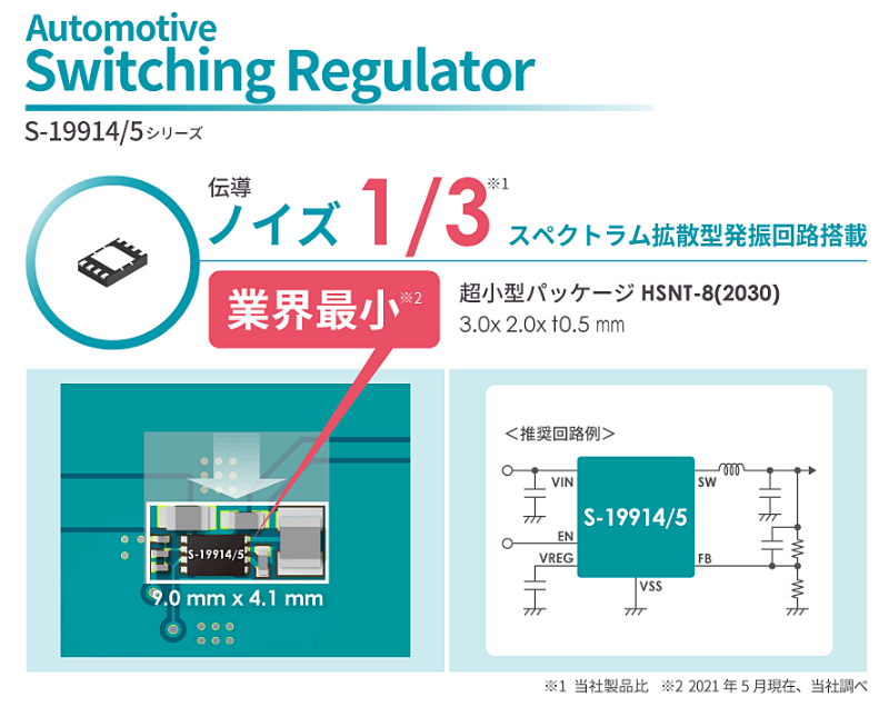 ノイズが1 3 車載カメラ用dc Dcコンicをエイブリック発売 日経クロステック Xtech ノイズが1 3 車載カメラ用dc Dcコンicをエイブリック発売 日経クロステック Xtech