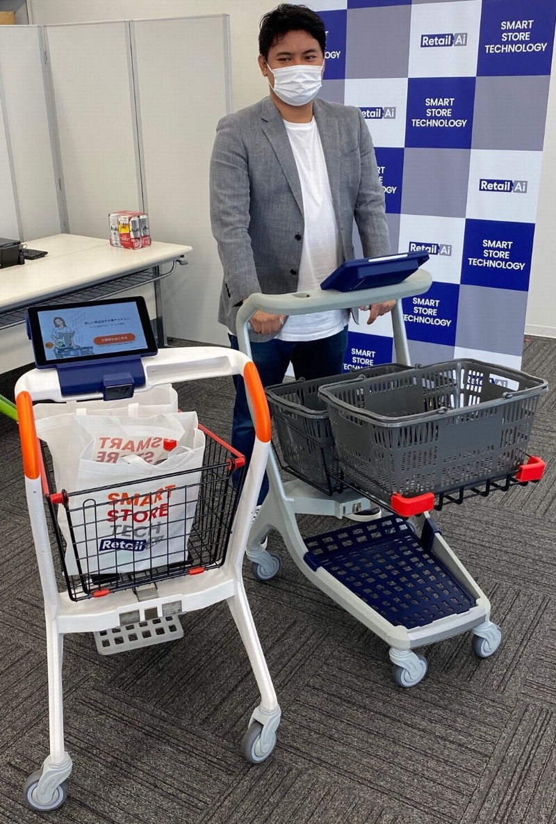 お薦め商品を提案してレジにもなるショッピングカート トライアルが国内外で外販へ 日経クロステック Xtech お薦め商品を提案してレジにもなるショッピングカート トライアルが国内外で外販へ 日経クロステック Xtech