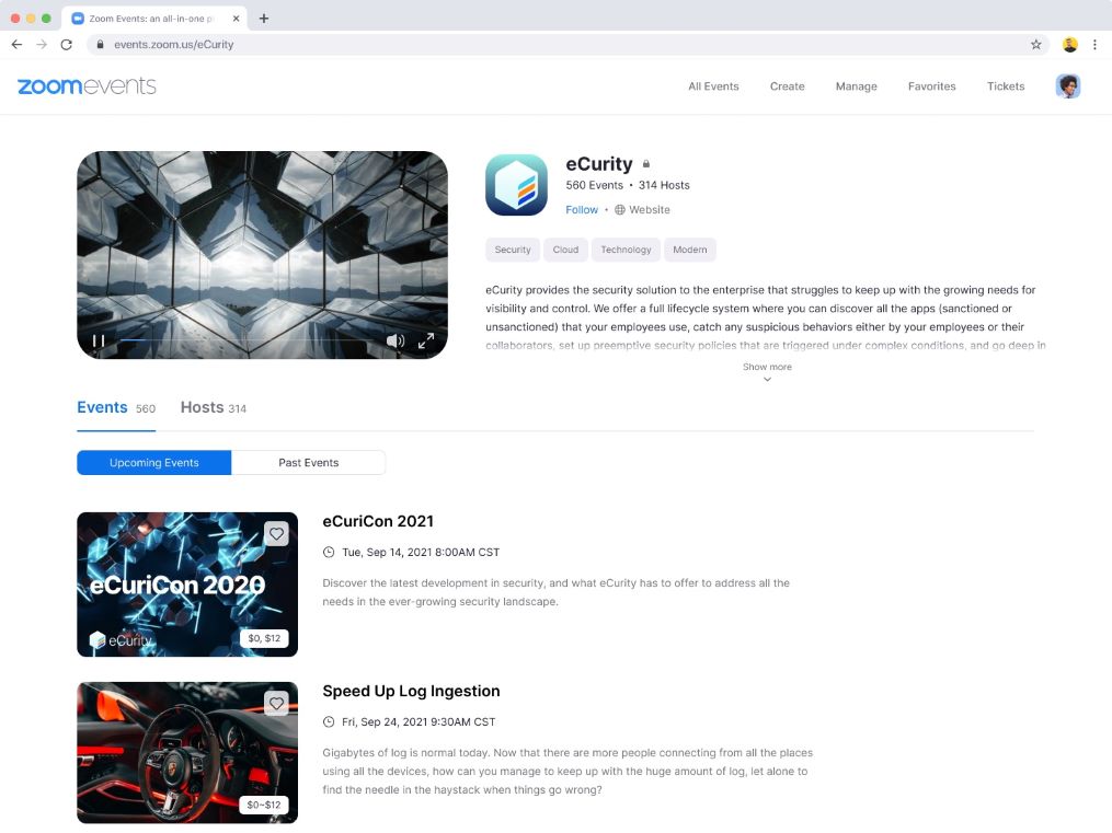 米ズームがイベント開催機能を提供、他社サービスと連携する「Zoom 