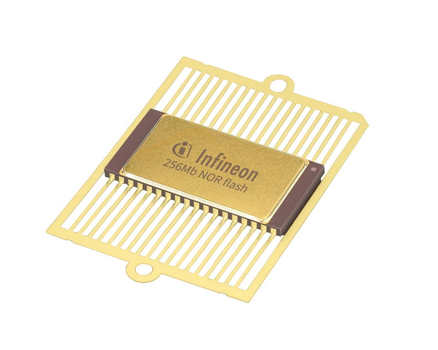 Infineonが耐放射線フラッシュメモリー、宇宙でFPGAのデータ保護