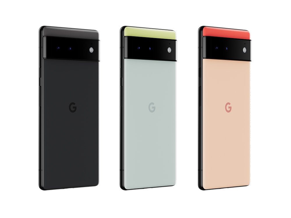 Pixel 6はこの3色展開 