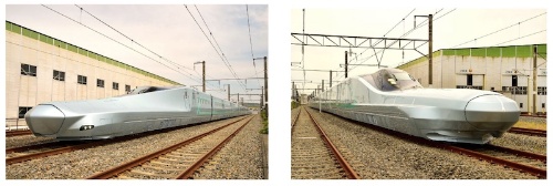 図2　JR東日本の次世代新幹線試験車両「ALFA-X」