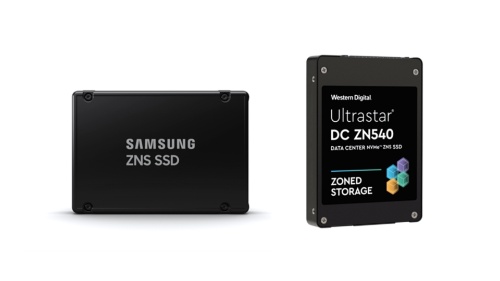 NVMe ZNSに準拠したSSDの例