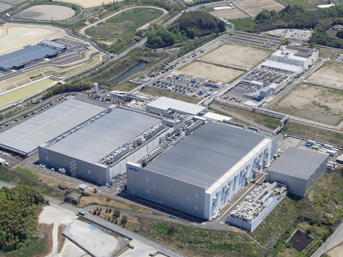図　車載パワー半導体を生産するユナイテッド・セミコンダクター・ジャパンの三重工場（三重県桑名市）