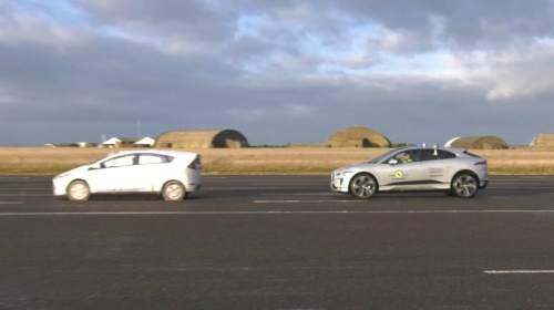 運転支援機能を試験される英Jaguarの「I-PACE」
