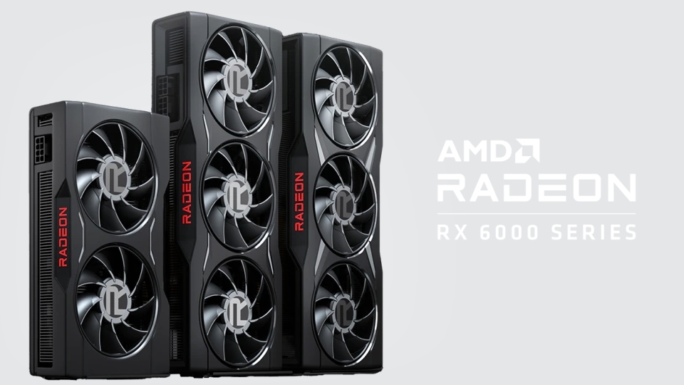 図1　Radeon RX 6000シリーズの外観 （出所：AMD）