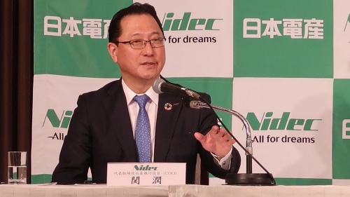 図3 日本電産社長の関潤氏