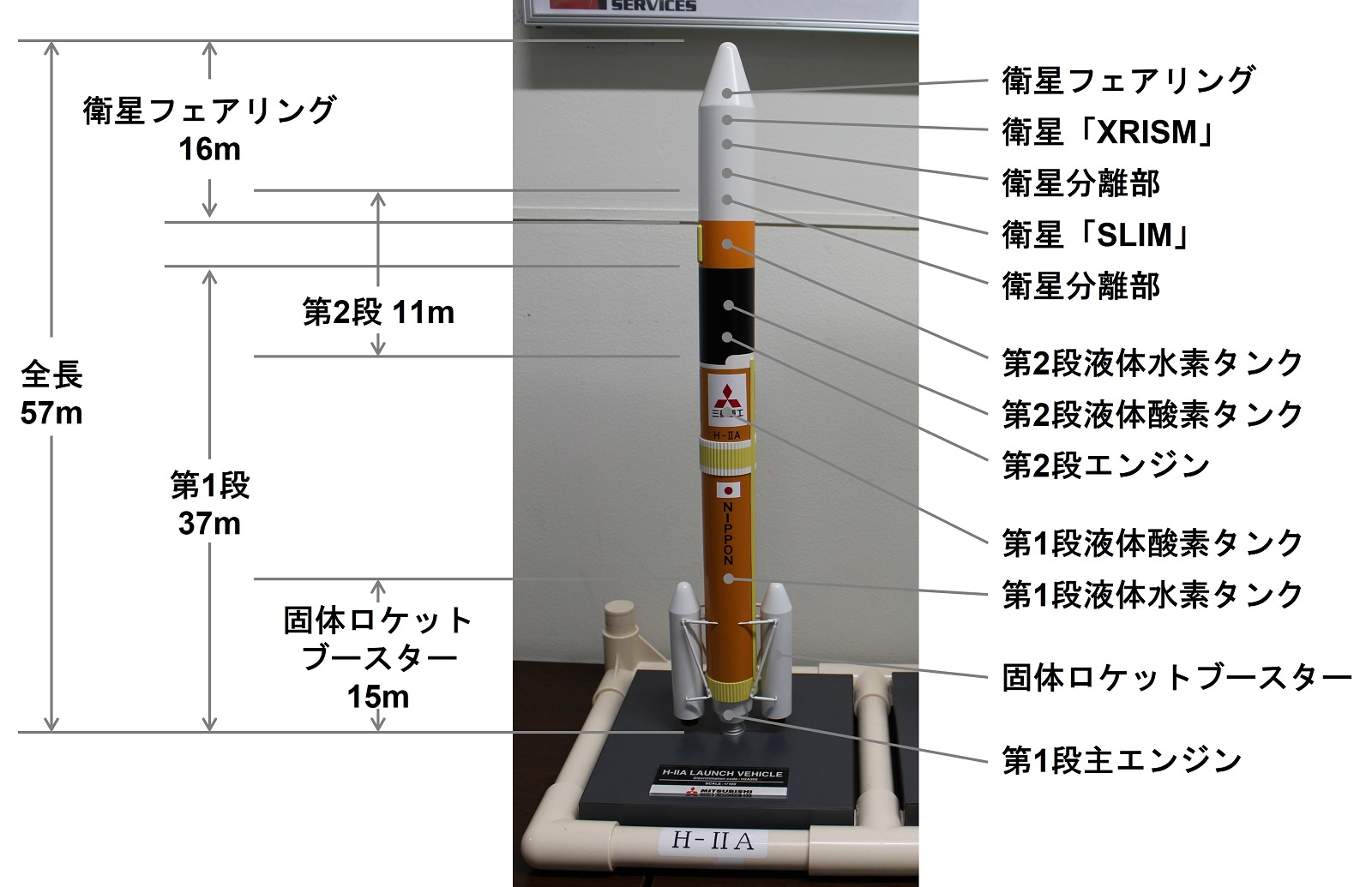 三菱重工がH-2Aロケット47号機を公開、2衛星2軌道投入は20年ぶり | 日経クロステック（xTECH）