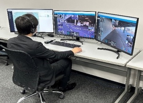 遠隔監視室の様子