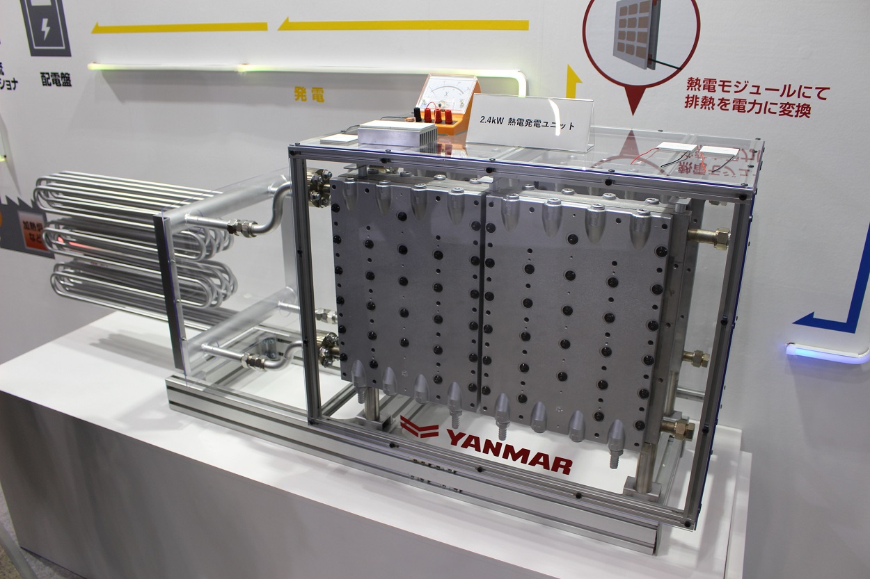 熱電変換システム技術総覧 中古 ヤンマーが熱電発電ユニット、排熱利用で発電コスト19円/kWh | 日経