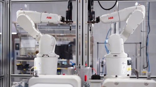 ABBの産業用ロボット